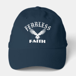 Camionero Sin Miedo en la Fe — Gorra Alas de la Cruz