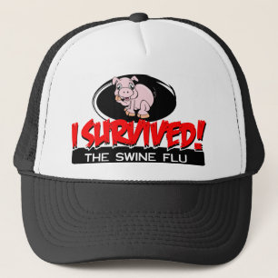 Camionero Sobreviví el gorra de la gripe de los cerdos