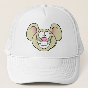 Camionero Sonriente Gorra de Tan Mouse