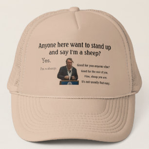 Camionero Soy un gorra de Hitchens de las ovejas