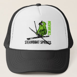 Camionero Steamboat Springs Colorado gorra temático de esquí