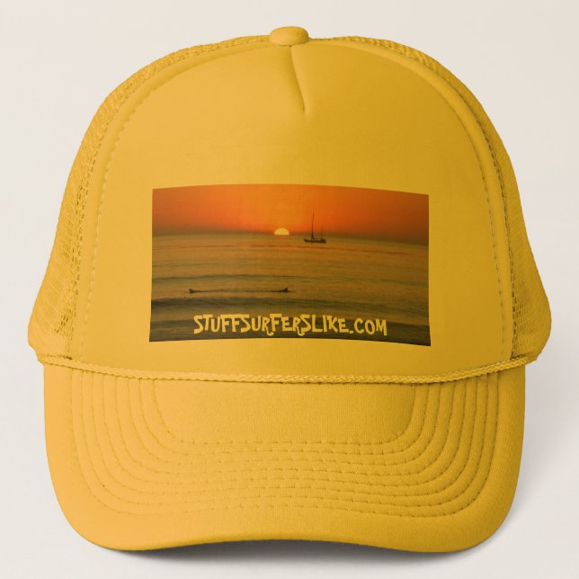 CAMIONERO STUFFSURFERSLIKE.COM - GORRA DE LA RESACA DEL (Anverso)