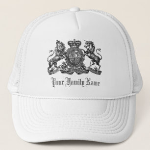 Camionero Su gorra de béisbol adaptable del escudo del