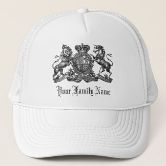 Camionero Su gorra de béisbol adaptable del escudo del