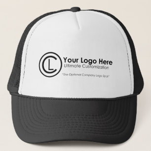 Camionero Su logotipo aquí Gorra de malla de promoción simpl