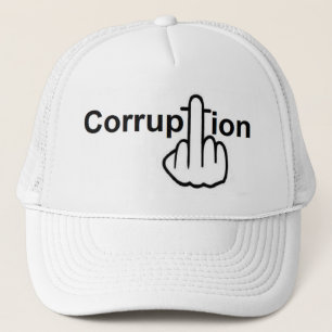 Camionero Sucks de corrupción gorra