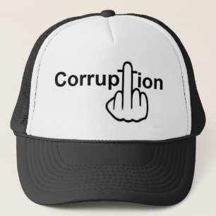Camionero Sucks de corrupción gorra