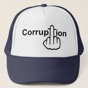 Camionero Sucks de corrupción gorra