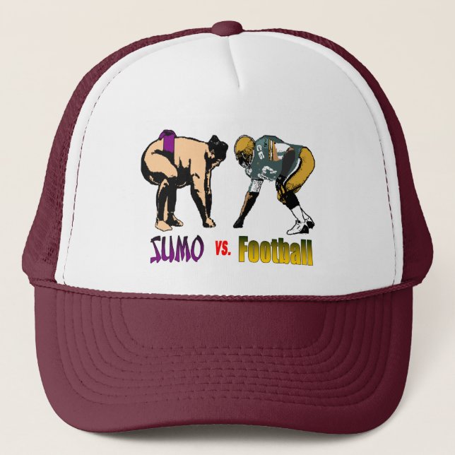 Camionero Sumo vs. Gorra de fútbol (Anverso)