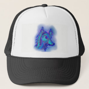 CAMIONERO TAPÓN DE BOLA AZUL/DISEÑO GORRA