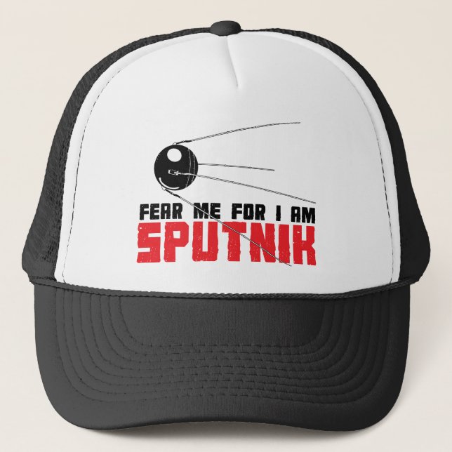 Camionero Tema que para mí sea gorra de Sputnik (Anverso)