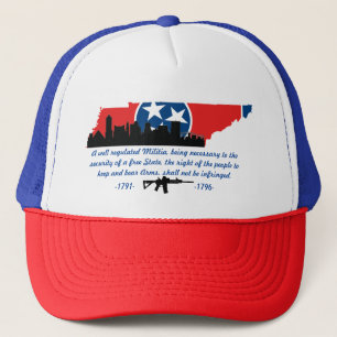 Camionero tennessee tema segundo gorra de enmienda