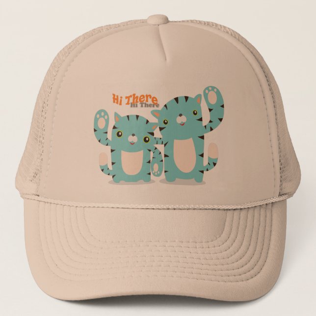 Camionero Tigger y gorra de Tigger (Anverso)