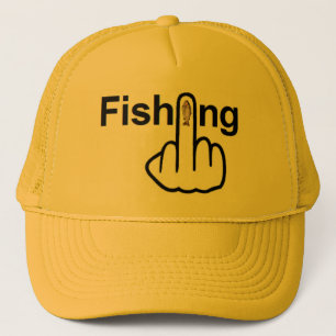 Camionero Tirón de la pesca del gorra