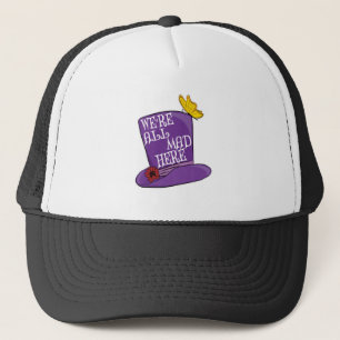 Camionero Todos estamos locos aquí - Gorra de odio loco