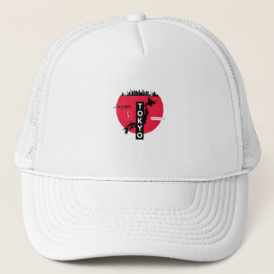 Camionero Tokio Street Vibes - Gorra de estilo urbano japoné