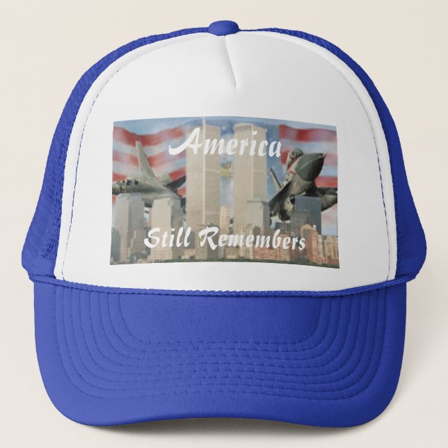 Camionero Torres gemelas 9/11 Gorra de recuerdo (Anverso)