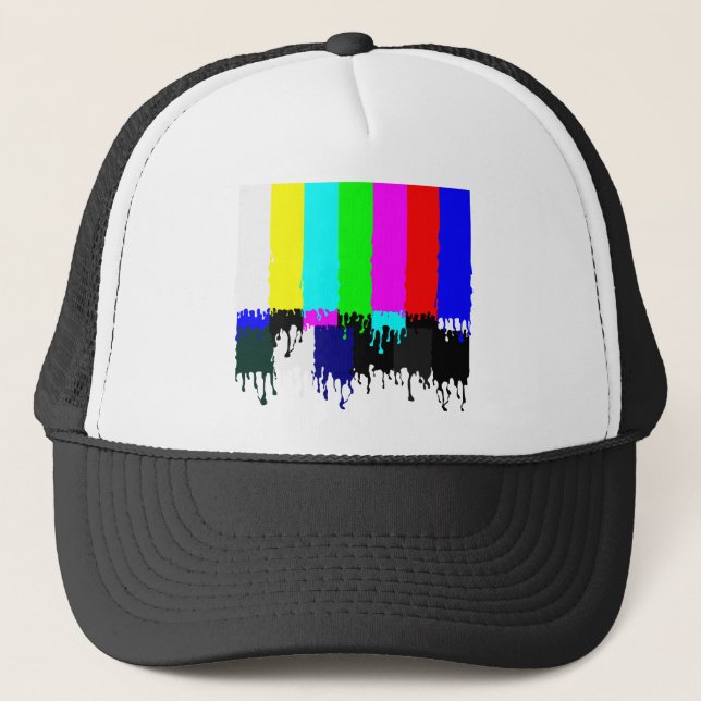 Camionero TV ningún gorra de la señal (Anverso)