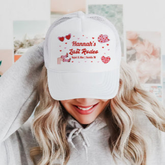 Camionero Último Gorra de la Bachelorette de Rodeo