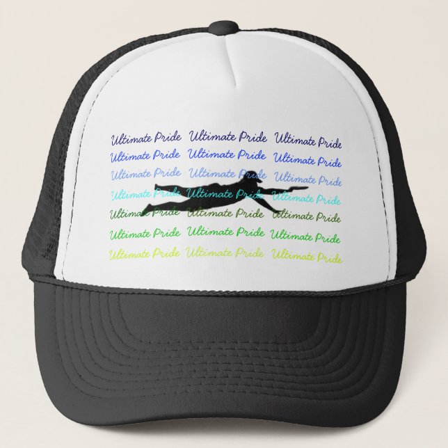 Camionero Último gorra de Trcker de la disposición del (Anverso)