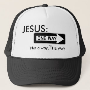 Camionero Un gorra de Jesús de la manera