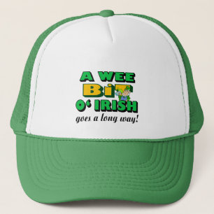 Camionero Un Gorra irlandés de Wee Bit