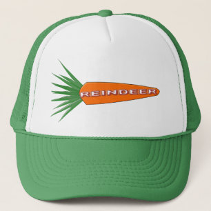 Camionero Una zanahoria para Navidades Gorra festivo de reno