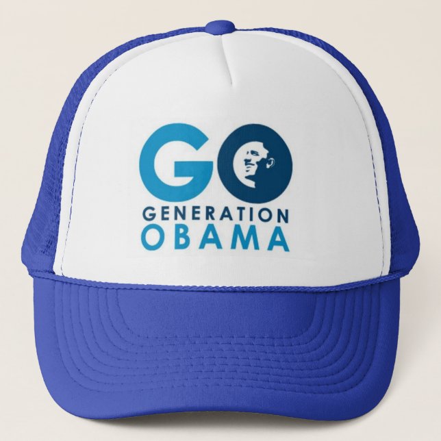 Camionero Va el gorra de Obama de la generación (Anverso)