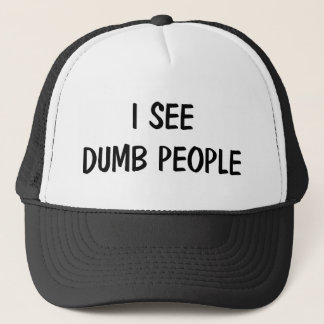 Camionero Veo el gorra mudo de la gente