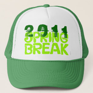 Camionero Verde 2011 del gorra 5 de las vacaciones de