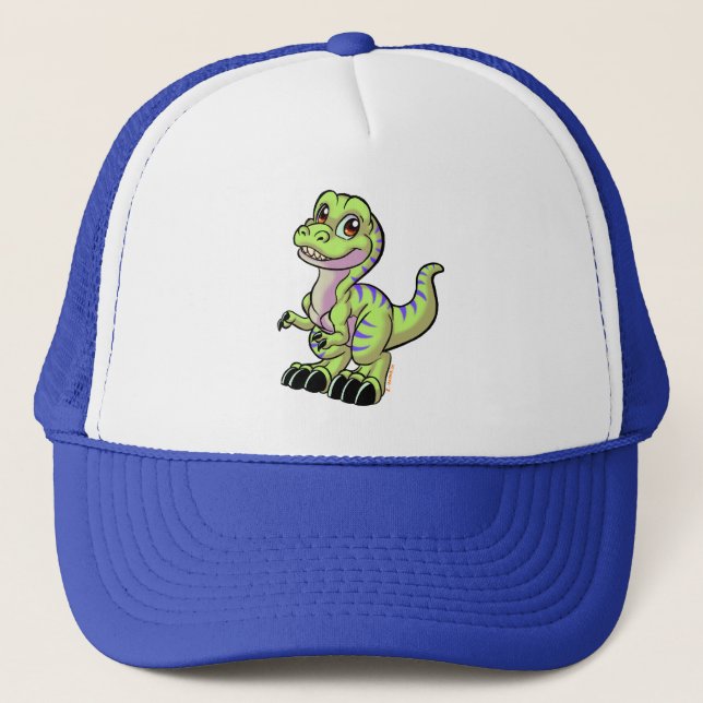 Camionero Verde del gorra del rex de Toon (Anverso)