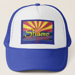 Camionero VERGÜENZA de Arizona EN USTED gorra