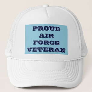 Camionero Veterano de la Fuerza Aérea Orgullosa gorra
