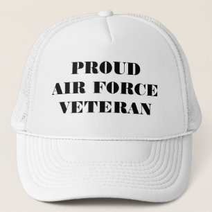 Camionero Veterano de la Fuerza Aérea Orgullosa Gorra
