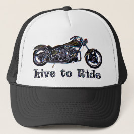 Camionero Viva para montar el gorra de neón de la