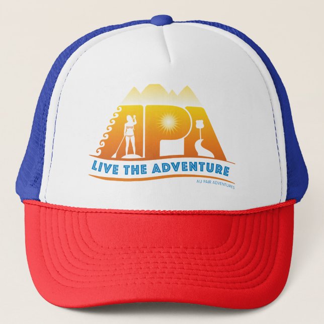 Camionero Vive el gorra de la aventura (Anverso)