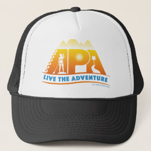 Camionero Vive el gorra del personalizado de la aventura