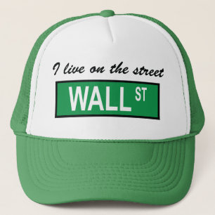 Camionero "Vivo en gorra del Wall Street de la calle"