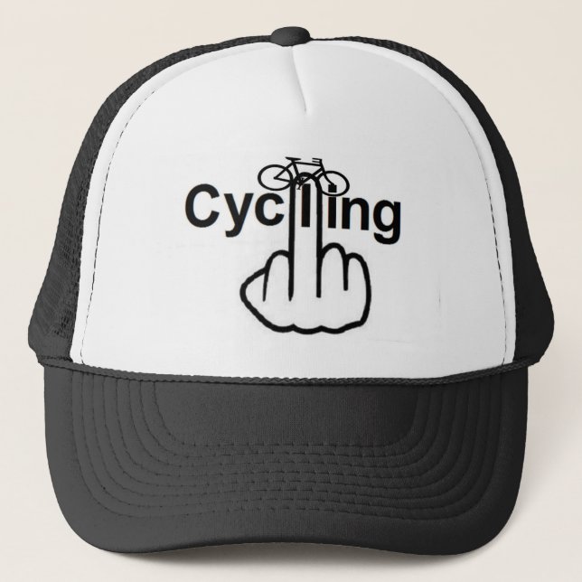 Camionero Volteo de ciclismo gorra (Anverso)