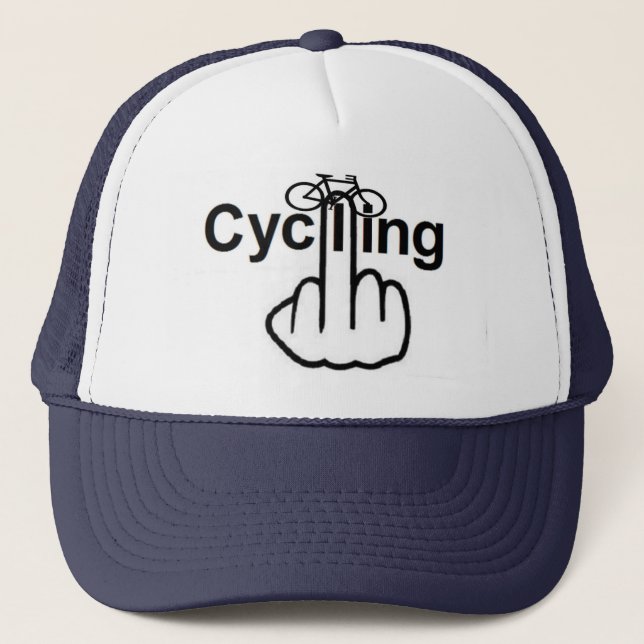 Camionero Volteo de ciclismo gorra (Anverso)