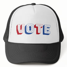 ¡Vota! Gorra de béisbol