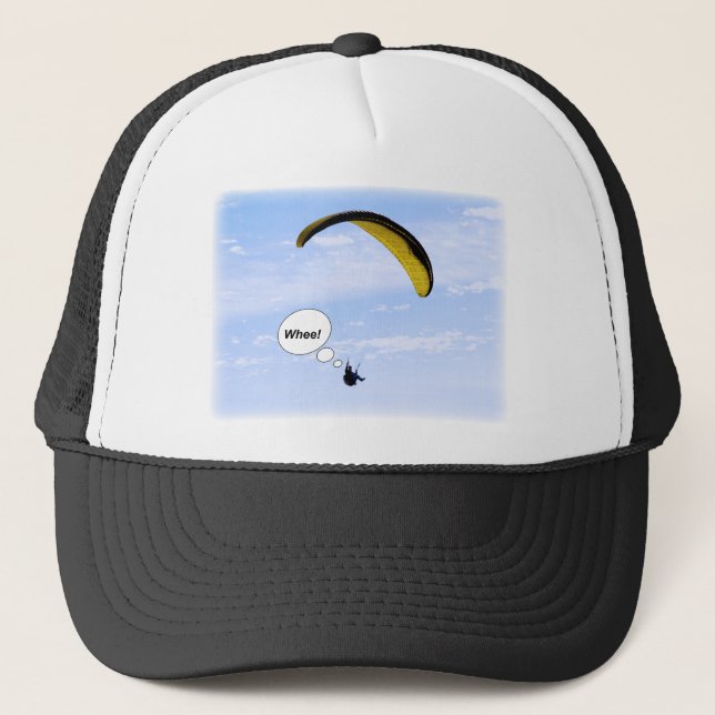 Camionero ¡Whee! Paragliding en el gorra de las nubes (Anverso)