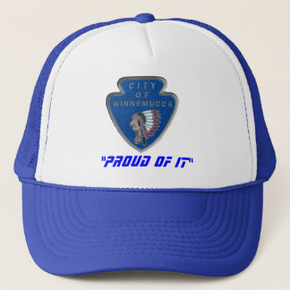 Camionero Winnemucca orgulloso de él gorra
