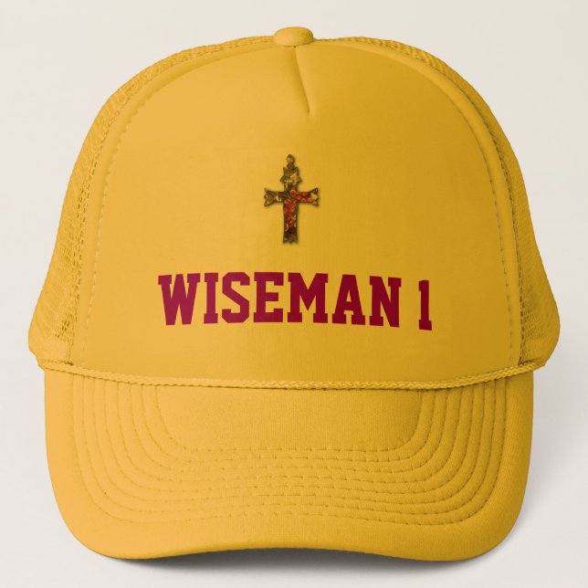 Camionero Wiseman 1 - Gorra de la natividad (Anverso)