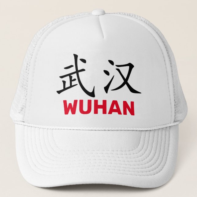Camionero Wuhan, Gorra de China (Anverso)