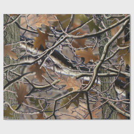 Camiones de árbol, envolvimiento de regalo, papel