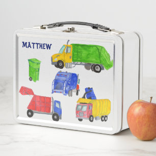 Camiones de Basura Pintados Niños Personalizados
