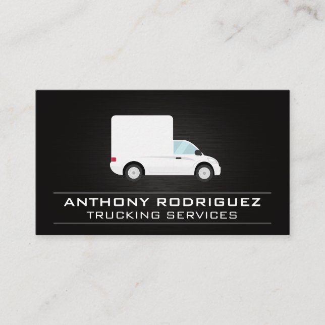Camiones de entrega | Tarjeta de presentación de s (Anverso)