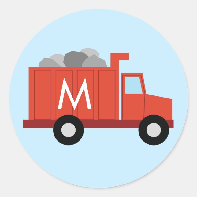 Camiones descubren a Pegatinas de Sello para sobre (Anverso)