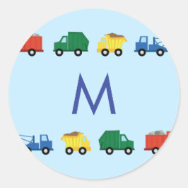 Camiones descubren a Pegatinas de Sello para sobre